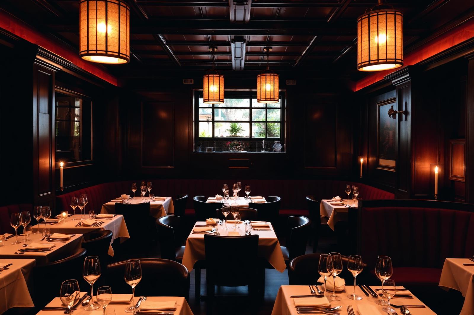 In-house fine dining restaurant at La Chambre De Pat Tema